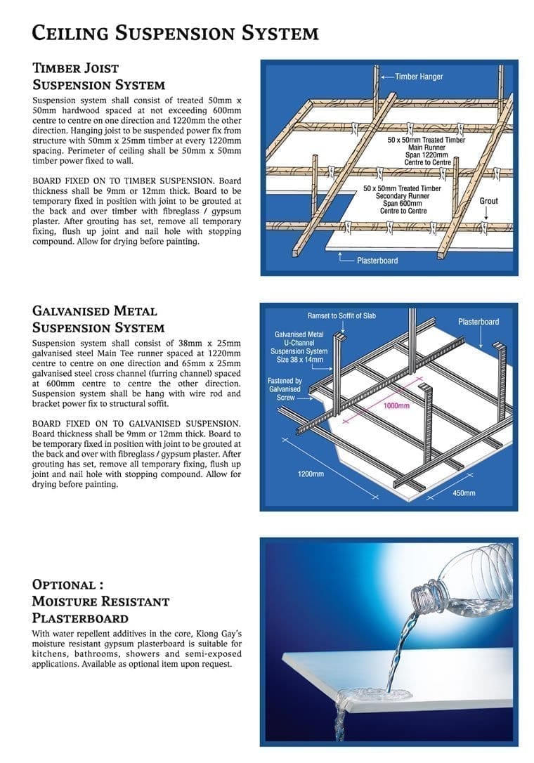 Ceiling Suspension Shahenoor Corporation