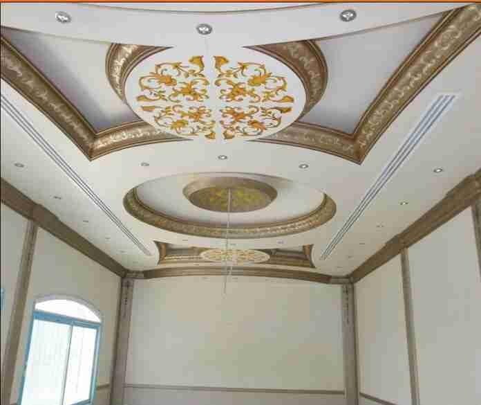 Gypsum Decoration Interior False Ceiling Design Shahenoor