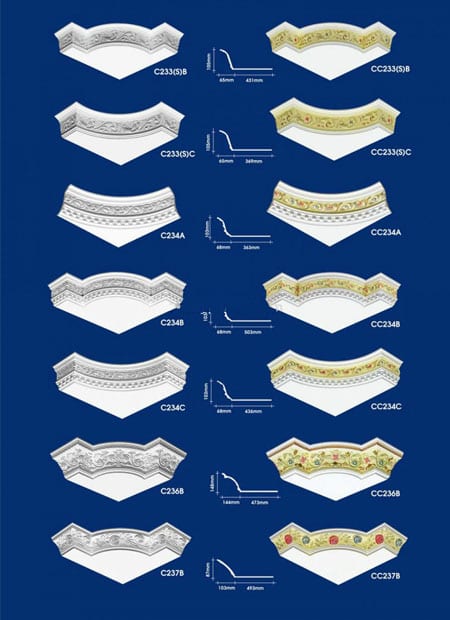 Gypsum Cornices Design Company In Dhaka, Bangladesh