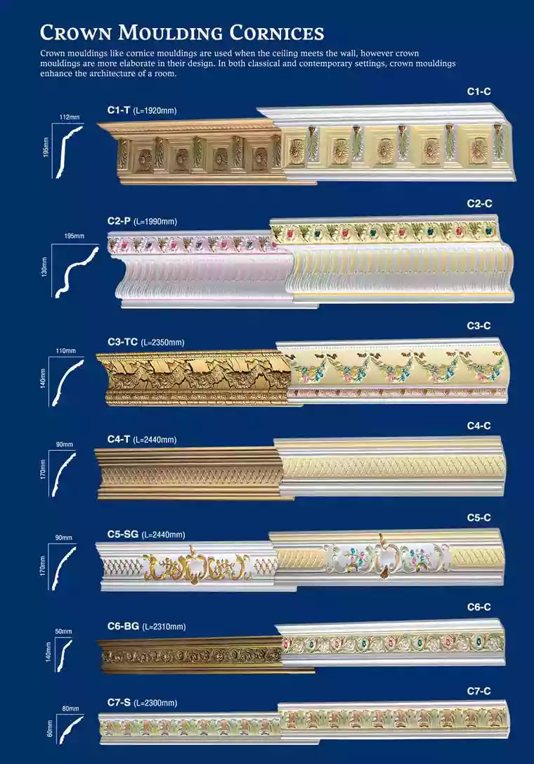 sc gypsum "cornice"for ceiling decoration