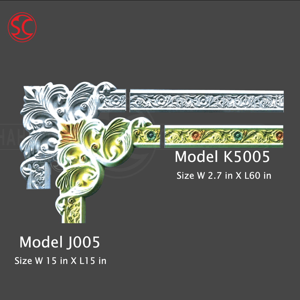Beading-Model-K5005-&-Beading-Corner-Model-J005