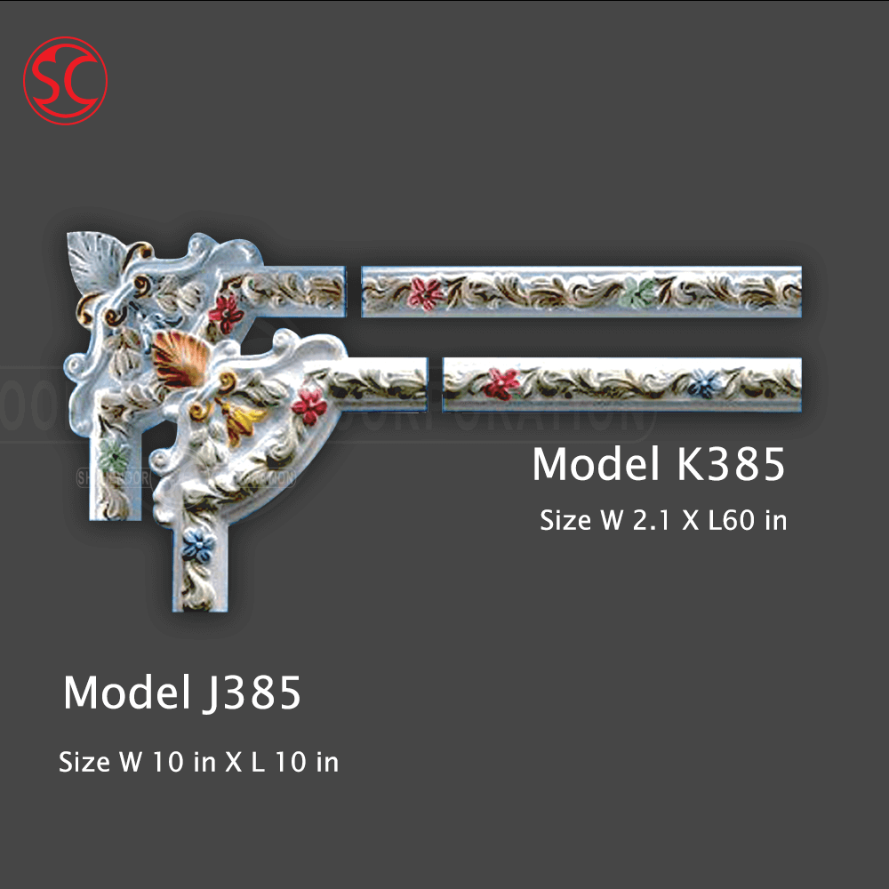 Beading-Model-K385-&-Beading-Corner-Model-J385 J358
