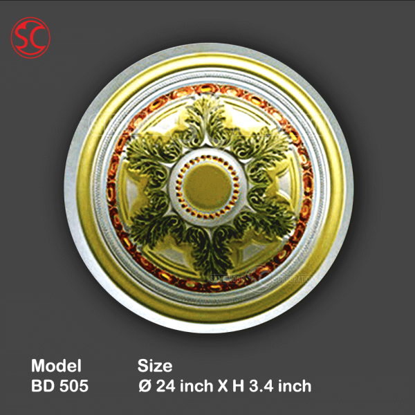 Ceiling Domes Design Mold Model 505 - Shahenoor Corporation | scbd
