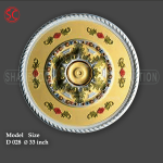 Ceiling Rose  Mold Model D028