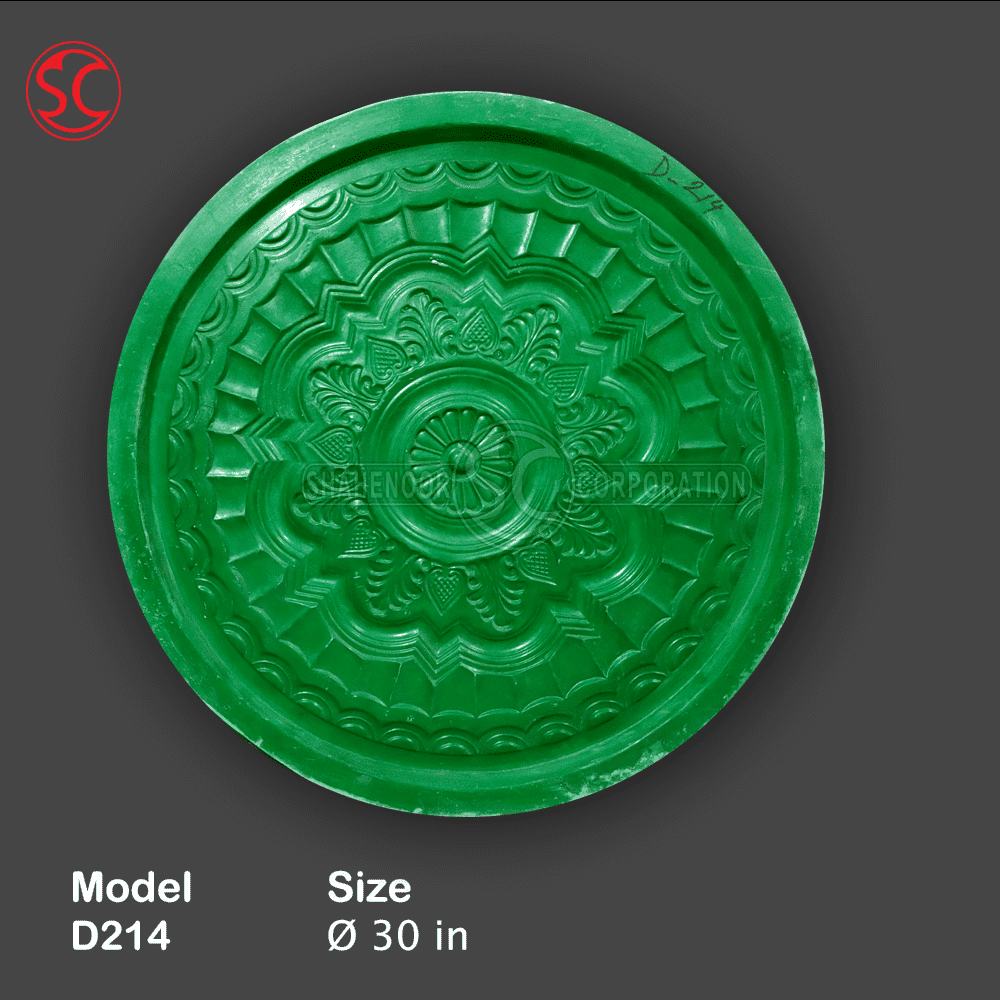 Ceiling Rose Mold Model D214