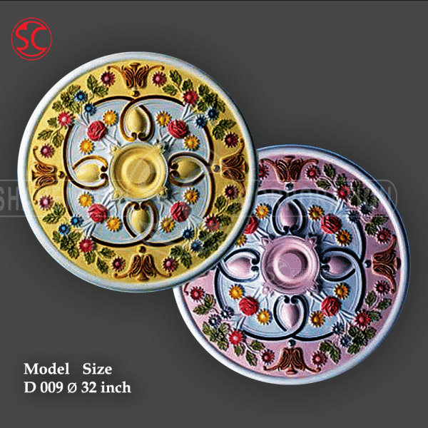 Ceiling Rose Mold Model D009