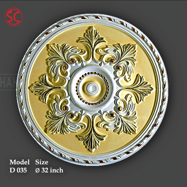 Ceiling Rose Mold Model D035