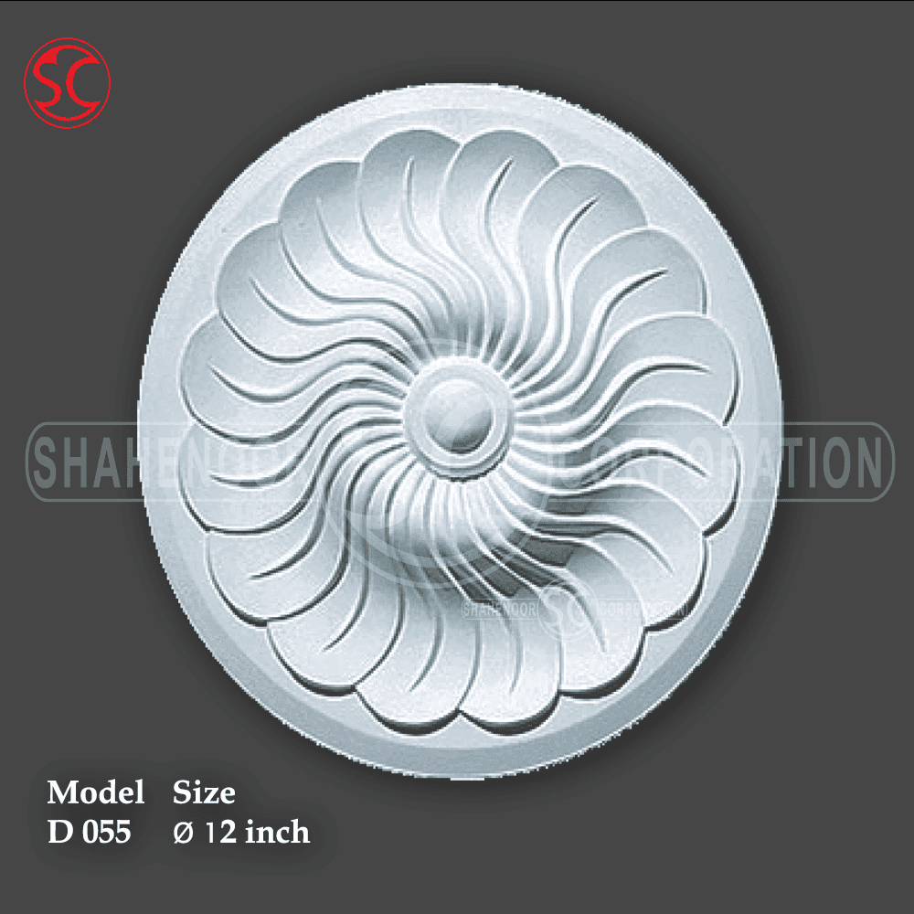 Ceiling Rose Mold Model D055