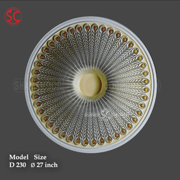 Ceiling Rose Mold Model D230