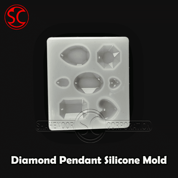Diamond Pendant Silicone Mold