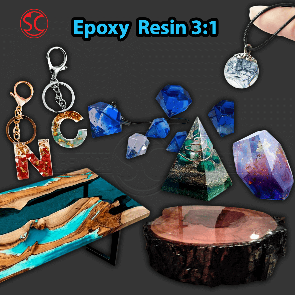 Finishing resin jewelry sale