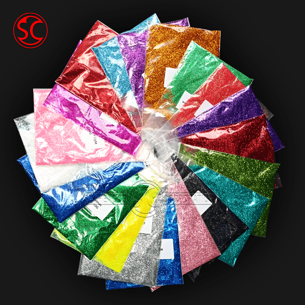 20 Colors Craft Glitter for Epoxy Resin with Extra Fine Pigment Powder