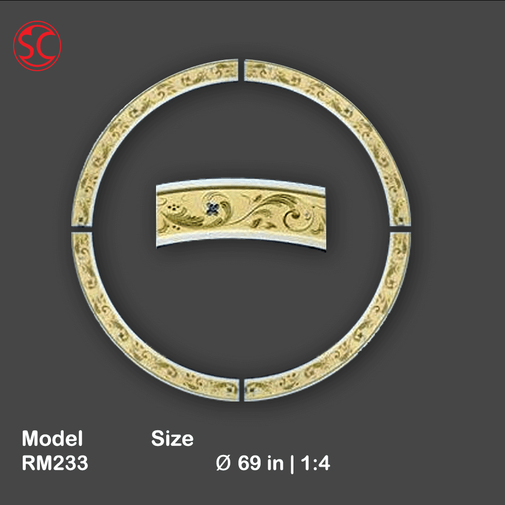 Rims, Rings, Belt, Boundary Mold Model RM233