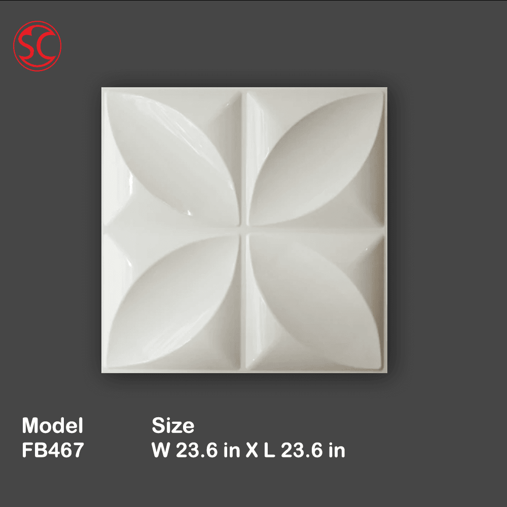 3D Wall Panel Mold Model FB467