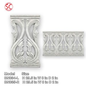 Baluster Mold model BN034 L & BN035 R