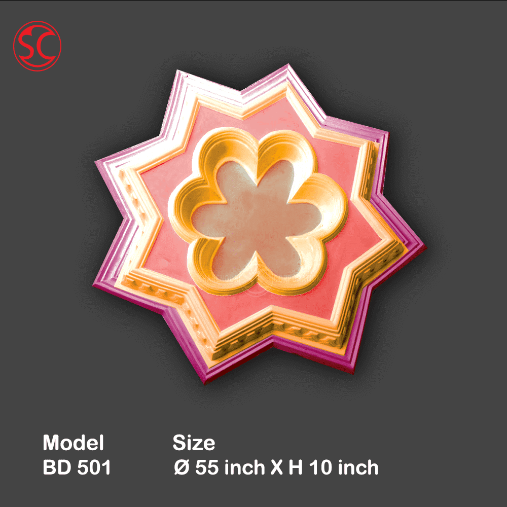 Ceiling Domes Design Mold Model 501