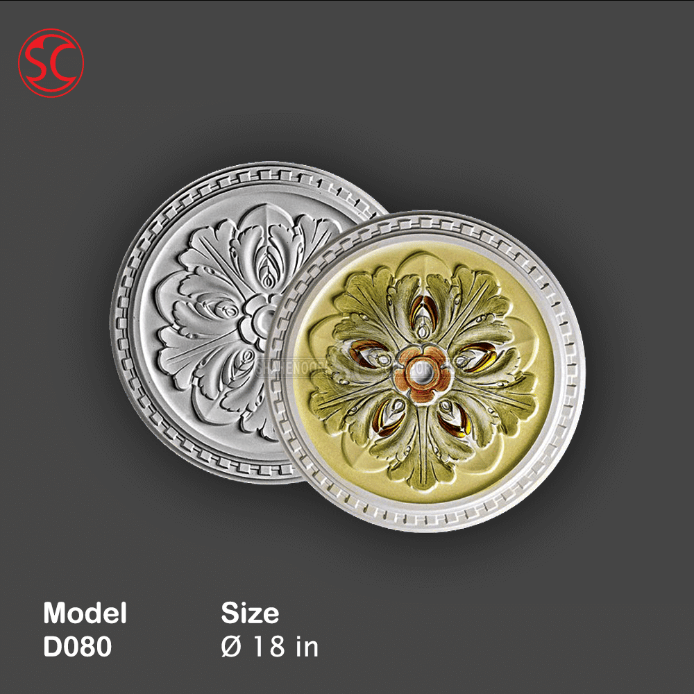 Ceiling Rose Mold Model D080
