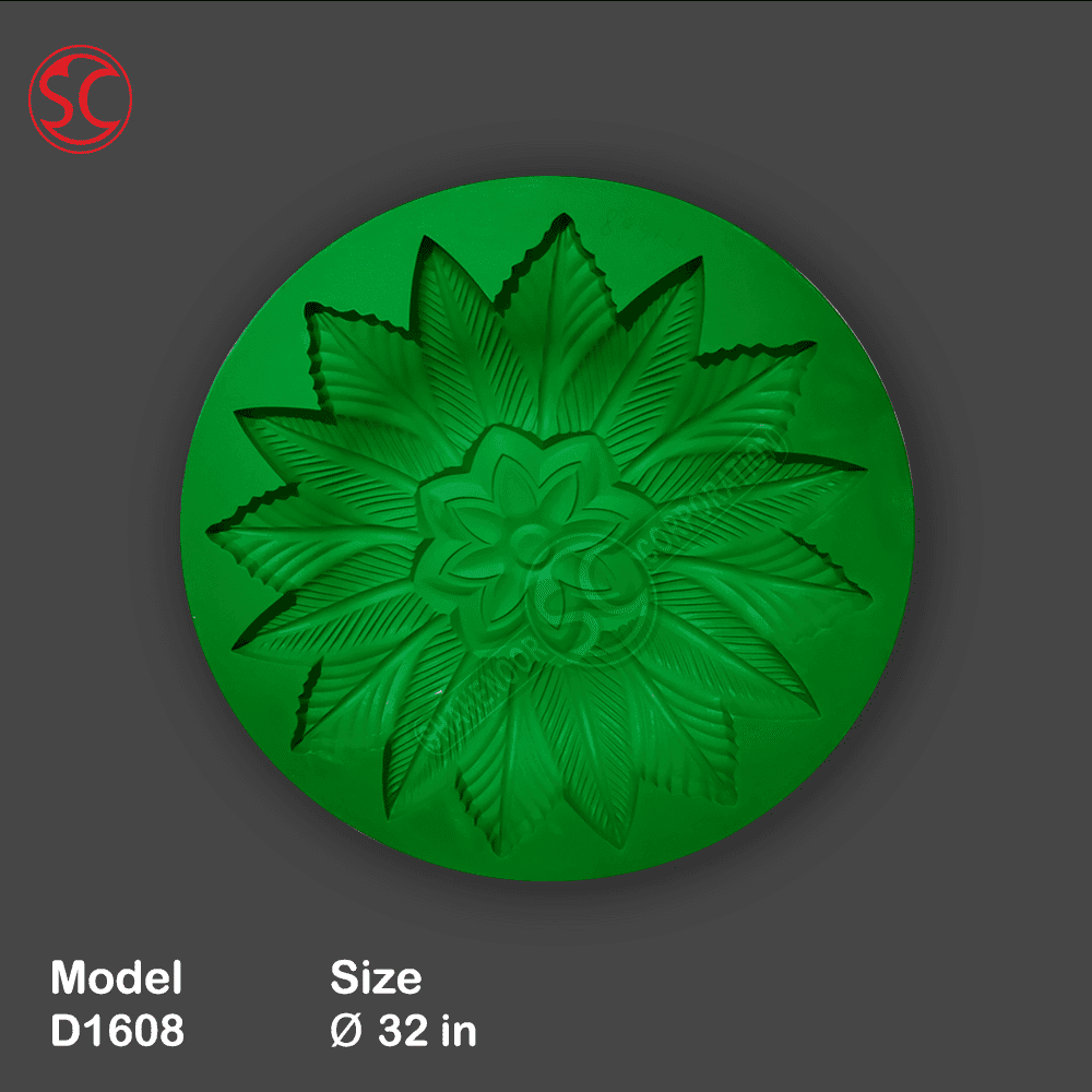 Ceiling Rose Mold Model D1608