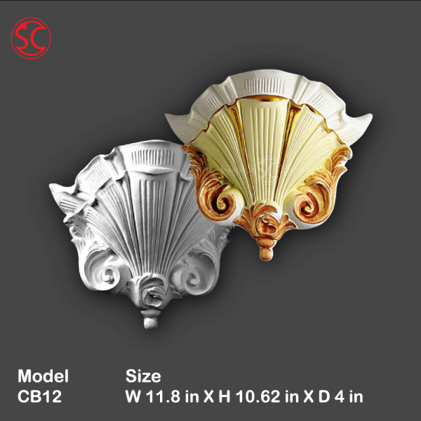 Corbel, Roman Column, Wall Angle Mold Model CB12