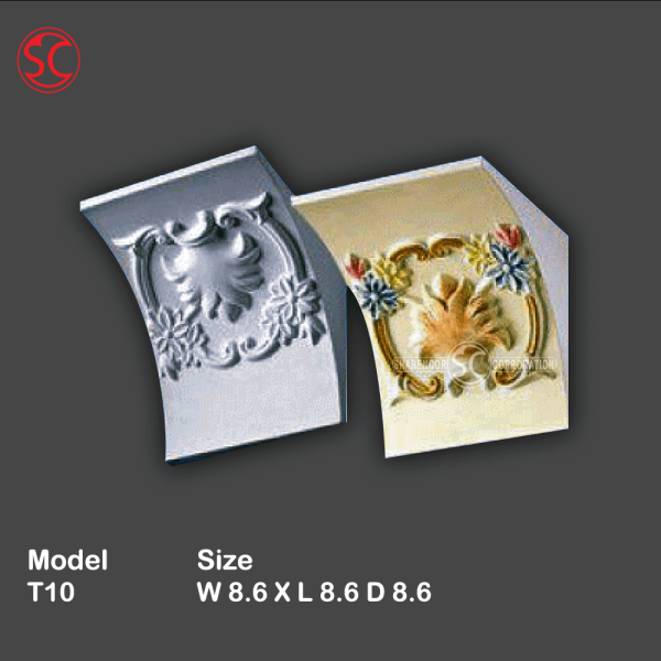 Corbel, Roman Column, Wall Angle Mold Model T10