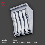 Corbel Roman Column Wall Angle Mold Model T15C