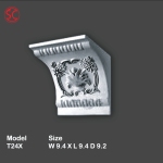 Corbel Roman Column Wall Angle Mold Model T24X