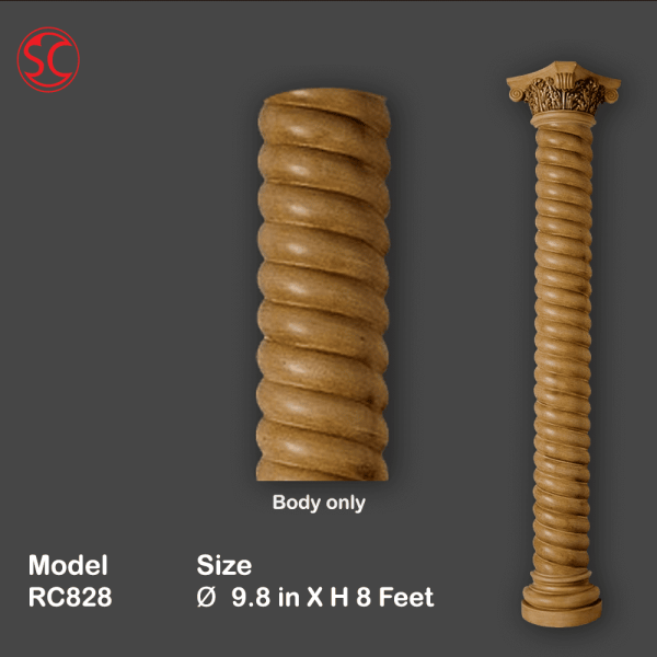 Pillars Shaft Mold Model RC828