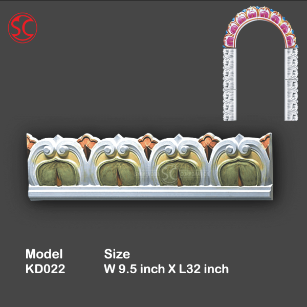 Rims, Rings, Belt, Boundary Mold Model KD022