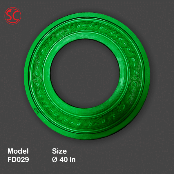 Rims, Rings, Belt, Boundary Mold Model FD029