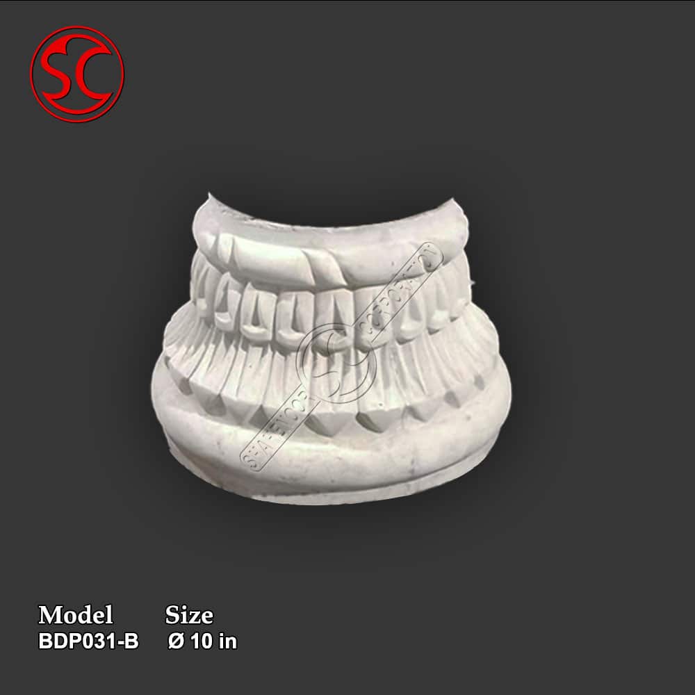 Pillar-Base-BDP031--Ø-10-in-B1