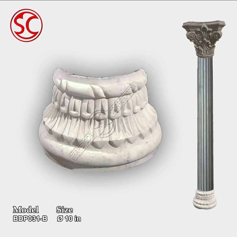 Pillar-Base-BDP031--Ø-10-in-w