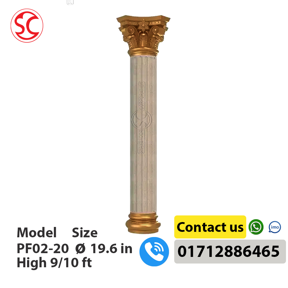Sc-Pillar-Model-PF02-20-Dia-19.6in-High-9ft-or-10ft